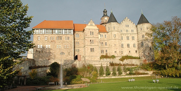 Schloss Bertholdsburgin Schleusingen